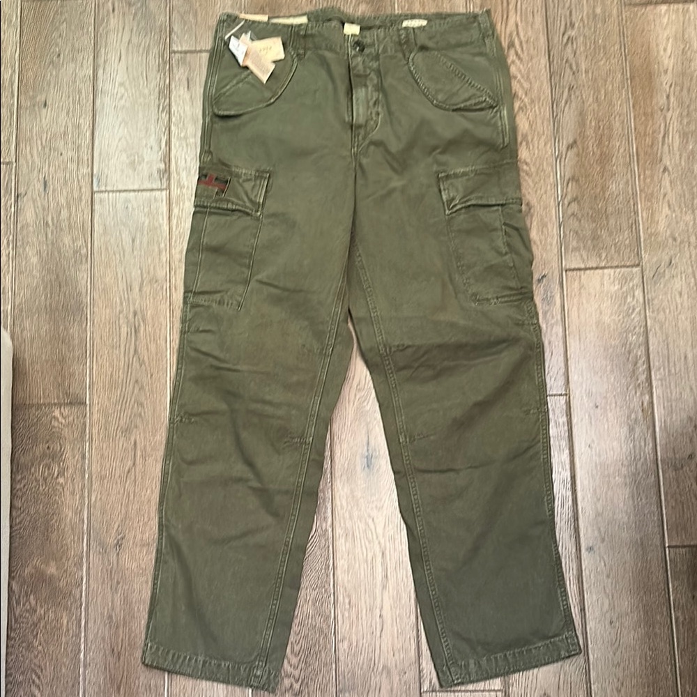 Men's Green Cargo Pants